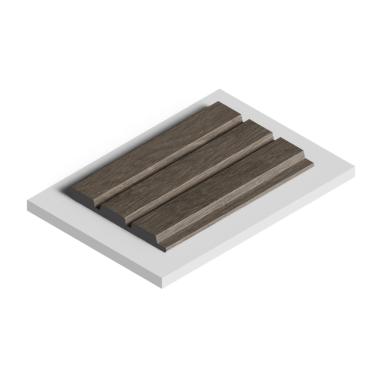 Панель Hiwood LV124 BR490 Полистирол