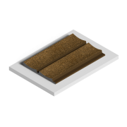 Панель Hiwood LV125 G387 Полистирол