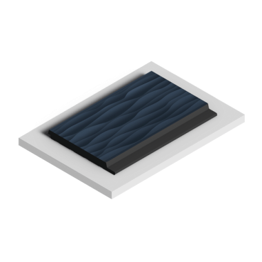 Панель Hiwood LV127W BU22K Полистирол