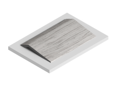 Панель Hiwood LV141 GR24 Декорированный Полистирол