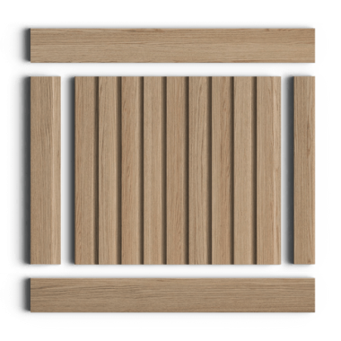 Панель Hiwood LV124 BR417 Полистирол