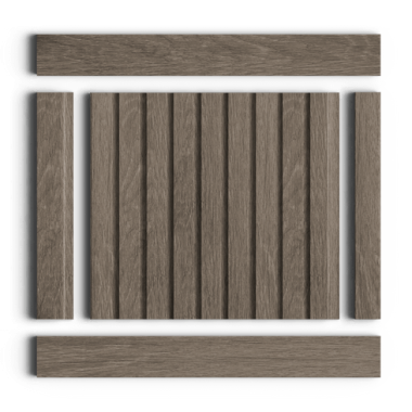 Панель Hiwood LV124 BR490 Полистирол