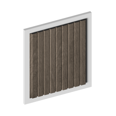 Панель Hiwood LV124 BR490 Полистирол