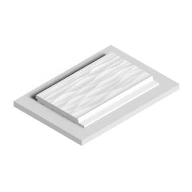 Панель Hiwood LV127W NP Декорированный Полистирол
