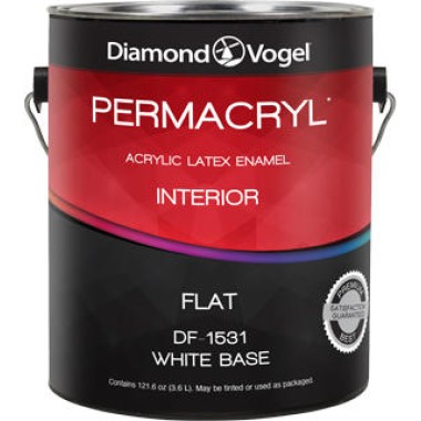Эластичная эмаль Permacryl Interior Acrylic Latex Flat Enamel 3,8л