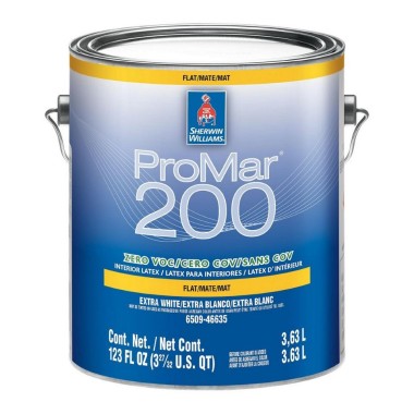 Краска ProMar 200 Interior Latex Flat / Sherwin-Williams