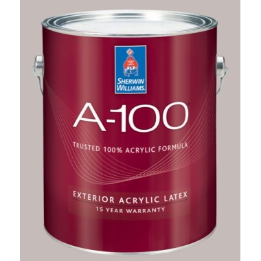 Фасадная краска Sherwin Williams A-100 Exterior Acrylic Latex Flat на основе акрилового полимера