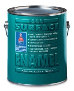 Высококачественная водно-дисперсионная акриловая эмаль Sherwin-Williams All Surface Enamel Acrylic Latex (0.95)