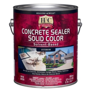 Защитно-декоративная пропитка для бетона Sherwin-Williams H&C® Concrete Sealer Solvent Based (Clear) (3,8)