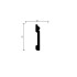 Плинтус DD005 Decor Dizayn 