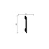 Плинтус DD105 Decor Dizayn 