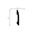 Плинтус DD15 Decor Dizayn 