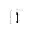 Плинтус DD31 Decor Dizayn 