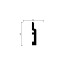 Плинтус DD703 Decor Dizayn 