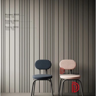 Плинтус DD710 Decor Dizayn 
