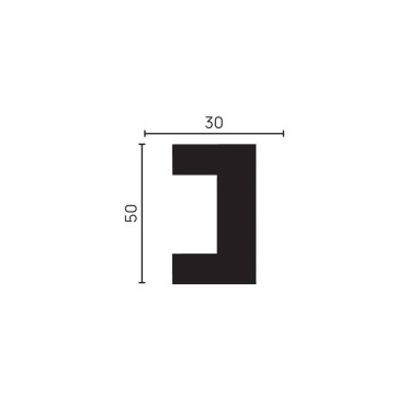 Молдинг DD613 Decor Dizayn 