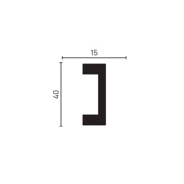 Молдинг 618-PR (3m) Decor Dizayn 