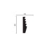 Молдинг DD619 Decor Dizayn 