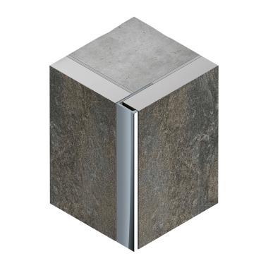 PV01-09 Профиль L-образный алюминий шампань блестящая 8мм х 2.7м