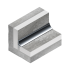 PV30-02 Профиль для плитки внутренний универсальный алюминий серебро матовое 12мм х 2.7м