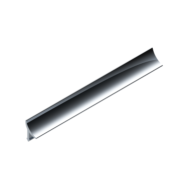 PV30-02 Профиль для плитки внутренний универсальный алюминий серебро матовое 12мм х 2.7м