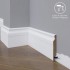Широкий плинтус  Madest Decor  МДФ 02-100-16 под покраску