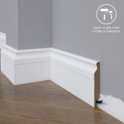 Широкий плинтус  Madest Decor  МДФ 02-100-16 под покраску