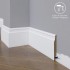 Широкий плинтус  Madest Decor МДФ 05-100-12 под под покраску