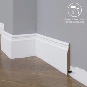 Широкий плинтус  Madest Decor МДФ 05-100-12 под под покраску