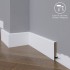 Широкий плинтус  Madest Decor МДФ 09-072-12 под под покраску