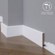 Широкий плинтус  Madest Decor МДФ 09-072-12 под под покраску
