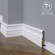Широкий плинтус  Madest Decor МДФ 07-083-16 под под покраску