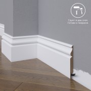 Широкий плинтус  Madest Decor МДФ 11-100-12 под под покраску