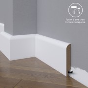 Широкий плинтус  Madest Decor МДФ 10-100-18 под под покраску