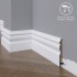 Широкий плинтус  Madest Decor МДФ 14-100-12  под под покраску