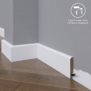 Широкий плинтус  Madest Decor МДФ 19-064-12 под под покраску
