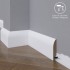 Широкий плинтус  Madest Decor МДФ 18-083-16 под под покраску