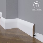 Широкий плинтус  Madest Decor МДФ 18-083-16 под под покраску