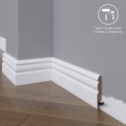 Широкий плинтус  Madest Decor МДФ 21-072-12 под под покраску