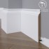 Широкий плинтус  Madest Decor МДФ 27-185-18 под под покраску
