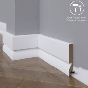 Широкий плинтус  Madest Decor МДФ 29-100-18 под под покраску