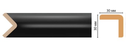 Цветной угол Decomaster D134-195 ДМ (30*30*2400)