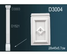 База пилястры D3004 Перфект Полиуретан