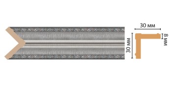 116-55/28 Угол Decomaster ДМ(30*30*2400 мм)