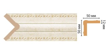 Цветной угол Decomaster 142-41 (50*50*2400)