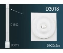 Элемент пилястры D3018 Перфект Полиуретан