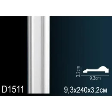 Пилястра D1511F Перфект Полиуретан