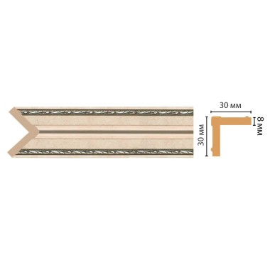 116-59/28 Угол Decomaster ДМ(30*30*2400 мм)