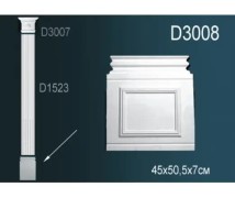 База пилястры D3008 Перфект Полиуретан