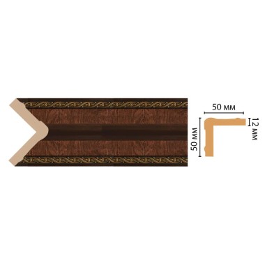Цветной угол Decomaster 142-2 (50*50*2400)